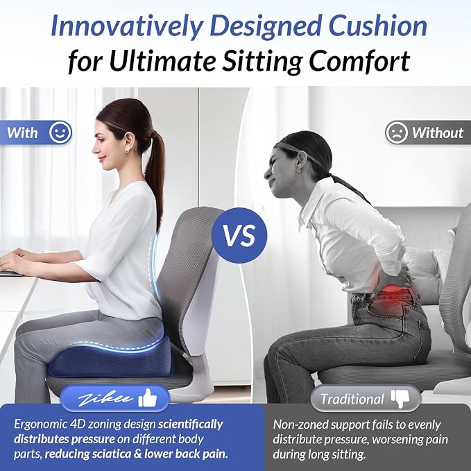 ZIKEE Car Seat Cushion for Driving - Image 4