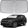 KAYZT Windshield Sun Shade for Toyota Highlander 2020-2025 2026 L LE XLE by KAYZT