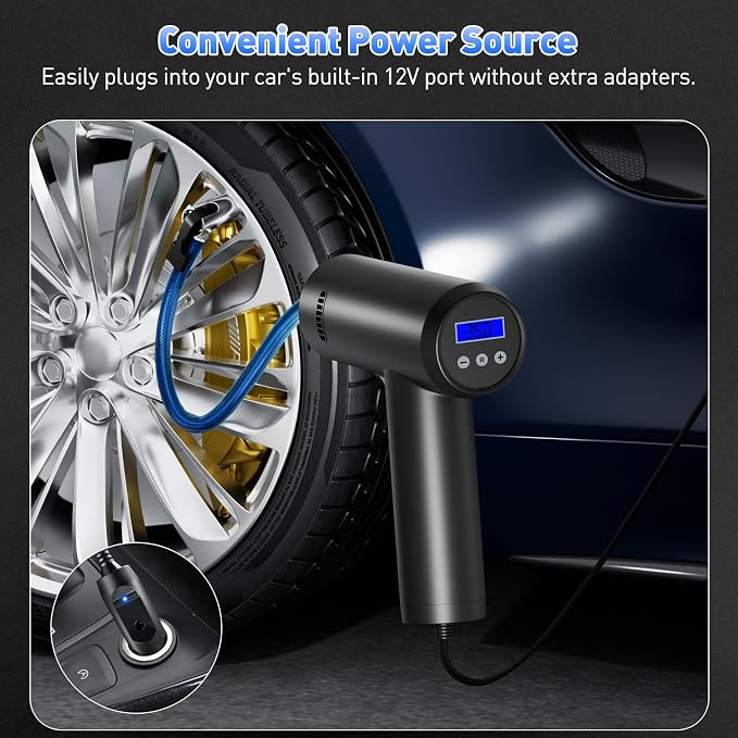 Tire Inflator – High-Power 12V Car Air Pump - Image 5
