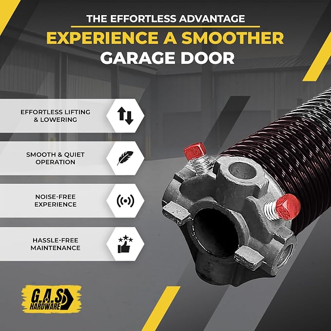 Garage Door Torsion Spring 234x1.75x29 Includes 1” Steel Bearing, and Winding - Image 5