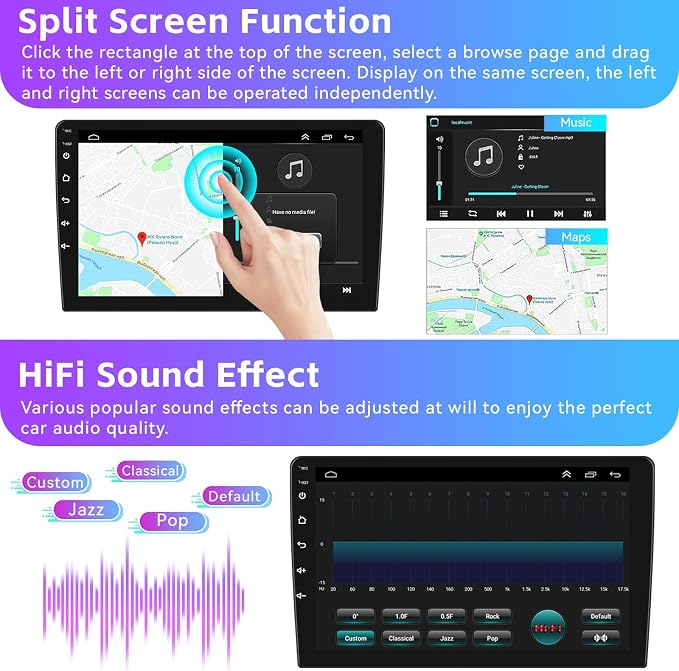 2+64G Android 13 Car Stereo for Hyundai Santa Fe IX45 2013-2018 - Image 8