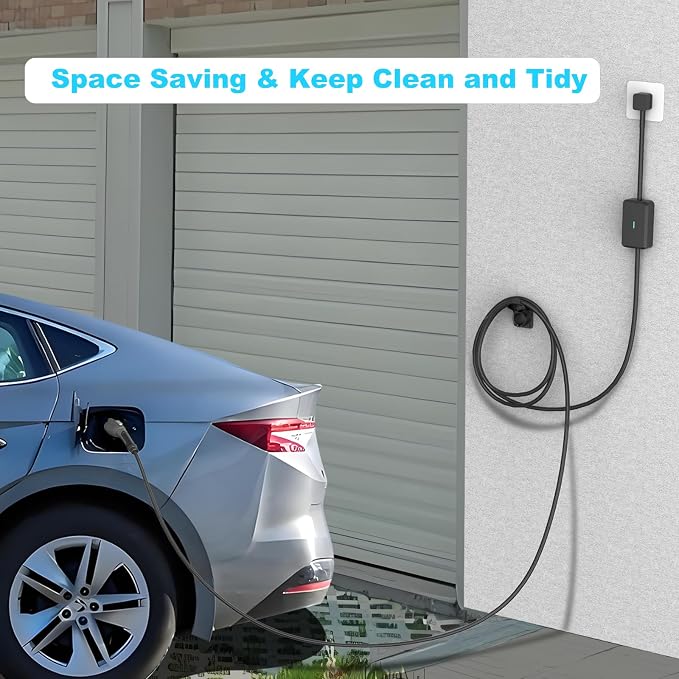 J1772 EV Charger Holder Wall-Mount - Image 2