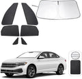 TINGLU Window Shades for Volkswagen VW Jetta 2019-2024 2025 Accessories Car by TINGLU