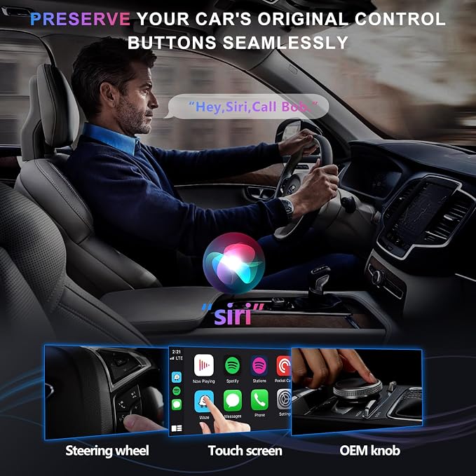 Wireless CarPlay Adapter for Apple CarPlay，Convert Wired to Wireless iPhone - Image 8
