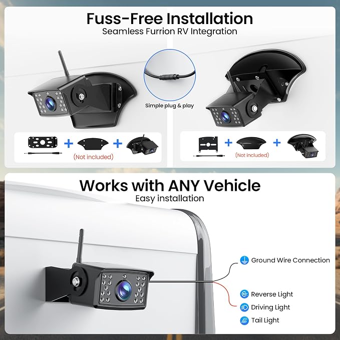 RV Backup Camera, Vehicle Backup Camera - Image 7