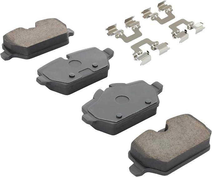 Premium Ceramic Rear Brake Pads Compatible - Image 2