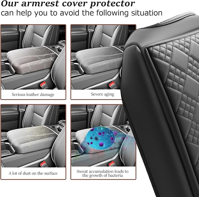 SKTU 2024 2025 2026 Chevy Silverado EV Center Console Cover Silverado EV - Image 7