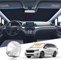 T TGBROS Windshield Sun Shade Custom Fit by TTGBROS