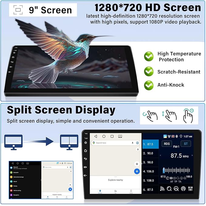 UNITOPSCI 4G+64G Radio for Subaru Forester WRX Impreza 2015-2018 Android Car - Image 6