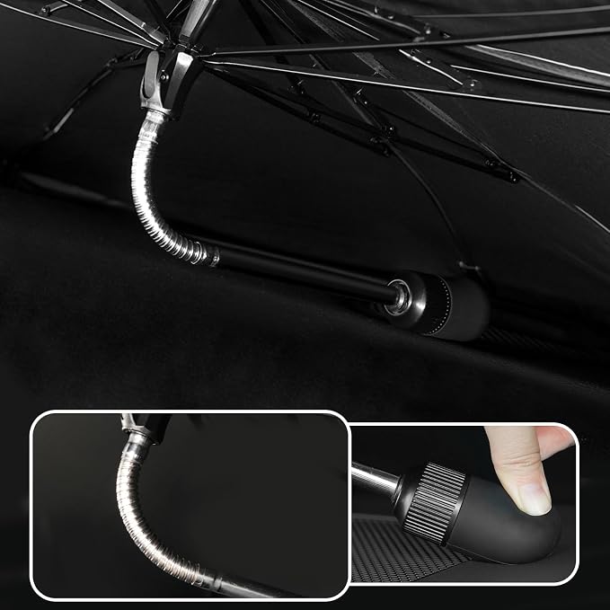 2019-2025 Upgraded for Chevy Silverado 1500 Sunshade, Portable Foldable Sunshade - Image 5