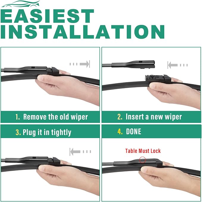 26" 16" 12" Windshield Wiper Blades Replacement - Image 8