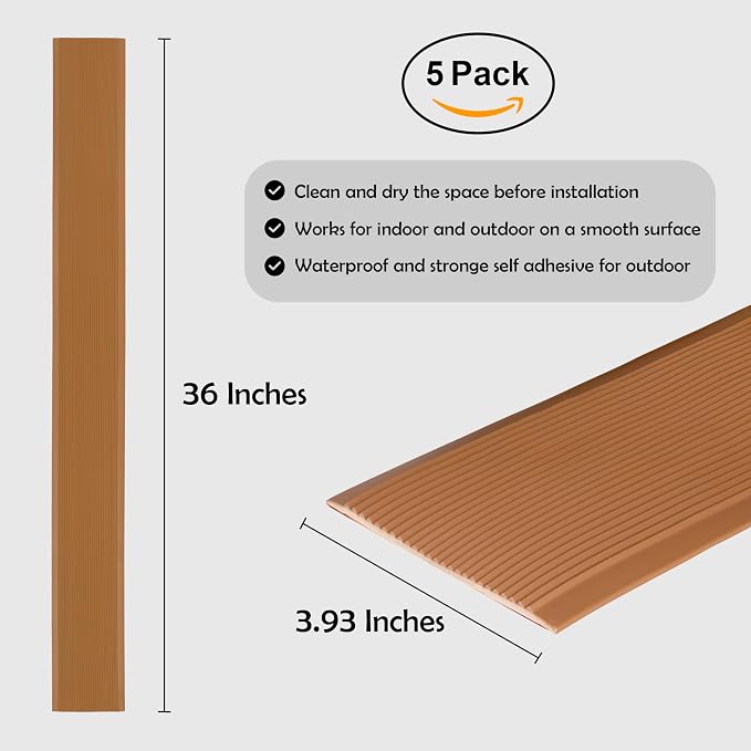 Rubber Bond 4x36in Anti Slip Stair Treads - Image 3