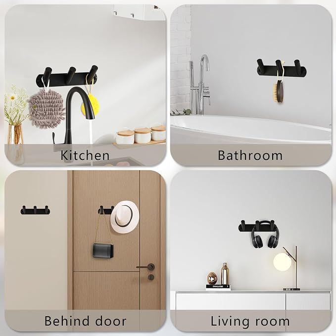 NINETREX Coat Rack Wall Mounted, and Hallway - Image 5