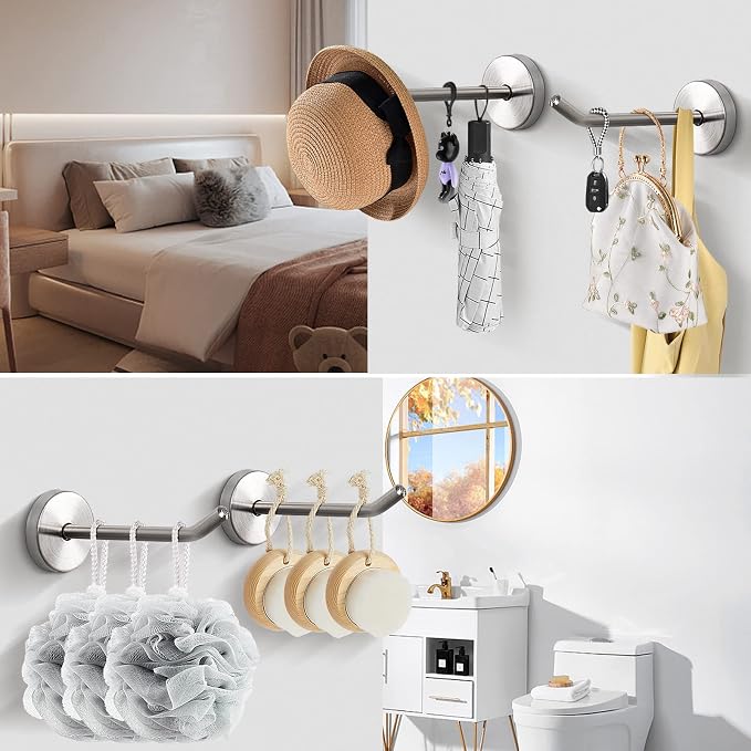 NearMoon Coat Hooks, Wall Hooks - Image 5