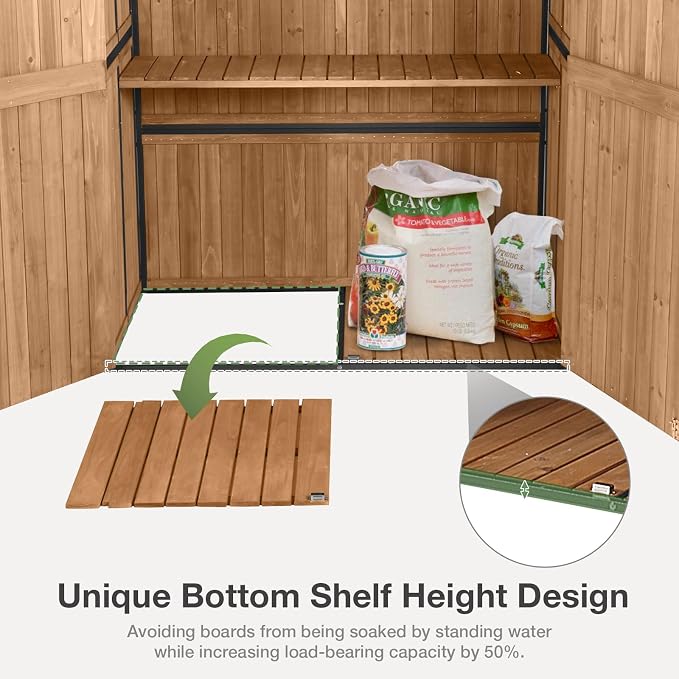 Outdoor Storage Shed with Floor - Image 3