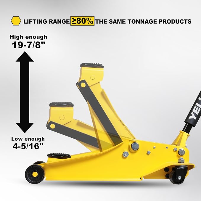 YELLOW JACKET Low Profile Floor Jack - Image 4