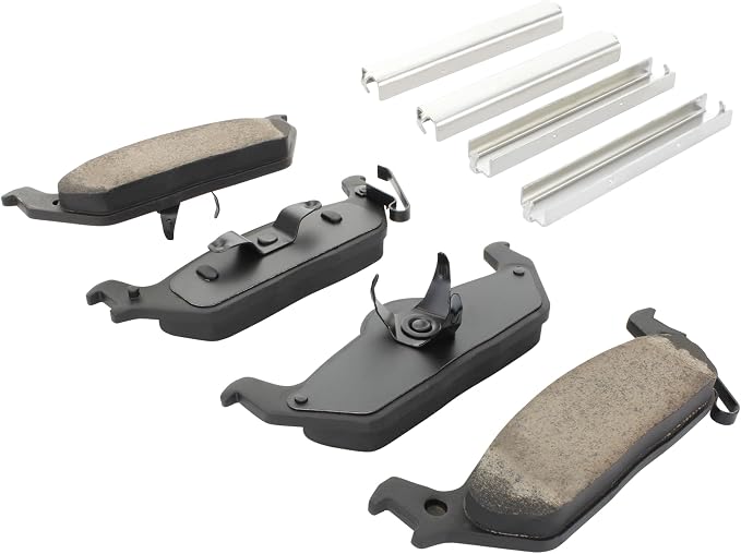 Premium Ceramic Rear Brake Pads Compatible - Image 2