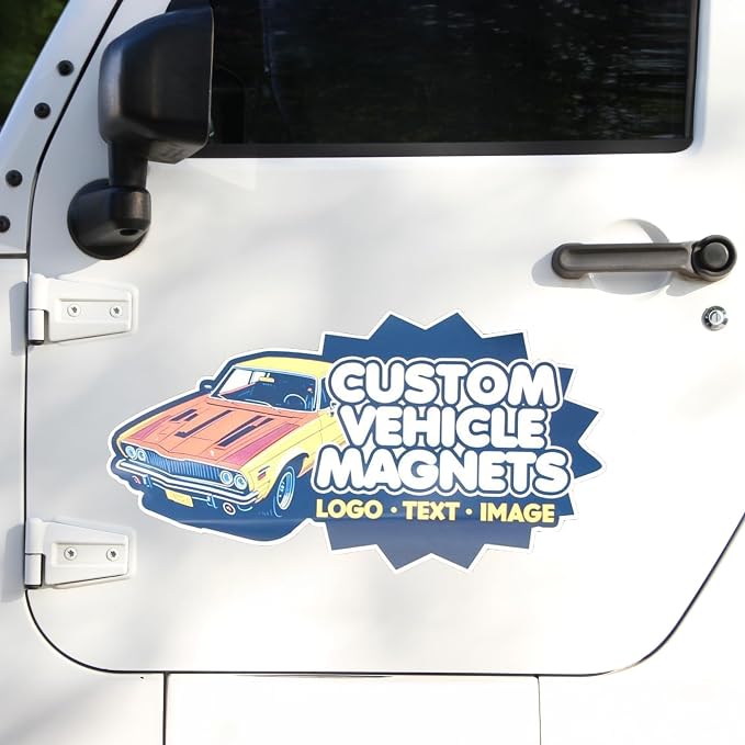 Custom Car Magnet Signs for Businesses - Image 4