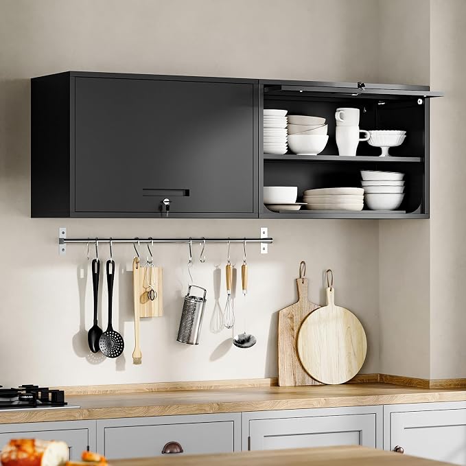 Yizosh Metal Garage Wall Cabinet - Image 9