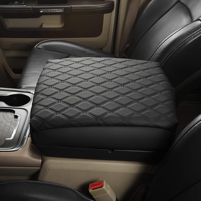 GIANT PANDA Center Console Cover Armrest Cover Cushion Fits Dodge RAM 1500 2500 - Image 4