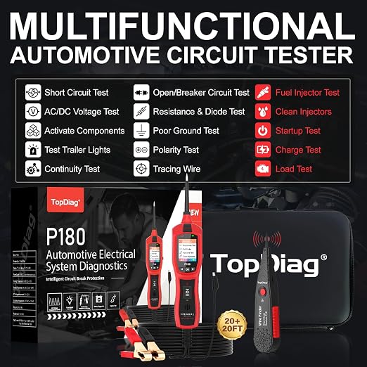 Circuit Breaker Finder Tool, Battery Tester, AC DC Voltage Tester, Fuel - Image 6