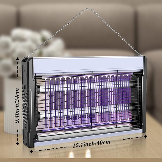 PALONE Electric Bug Zapper 3200V Mosquito Zapper Killer Indoor Insect Killer - Image 9