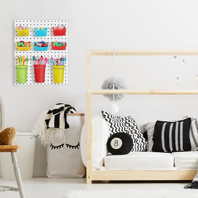 Yookeer 20 Pcs Pegboard Bins and Cups - Image 6