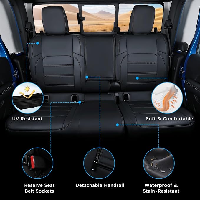 Jeep Gladiator Seat Covers - Image 4
