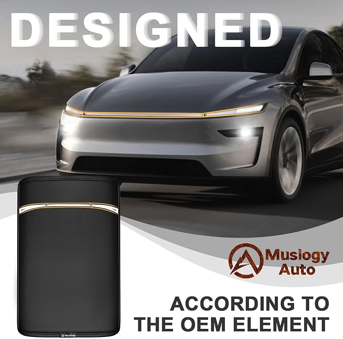 Muslogy Center Console Armrest Cover Compatible - Image 4
