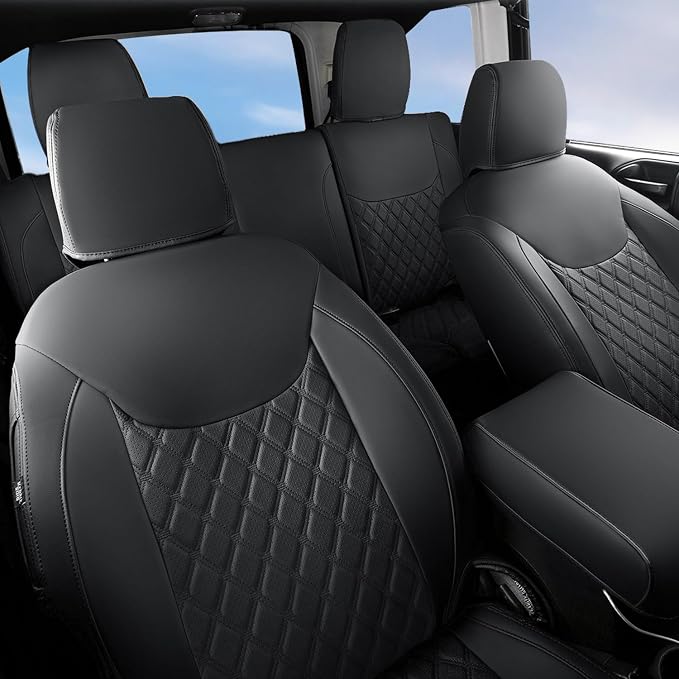 GIANT PANDA Customized Full Set Car Seat Covers - Image 9
