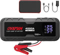 H5 Jump Starter, Portable 4000A Peak Car Battery Jump Starter 12V Jump Box Auto by OVAMAN