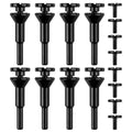 Die Grinder Accessories 3/8" & 1/4" Arbor Hole, 8 Pack Mounting Mandrel by AOKLIT
