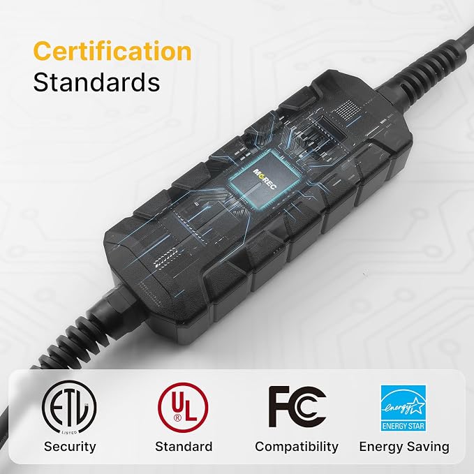 Level 2 EV Charger ETL Certified, 40A 9.6KW Home Charging Station, Plug-in NEMA - Image 2