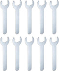 HARFINGTON 10pcs Small Wrench Open End Wrench 19x108x2mm Metric U-Shaped Single by HARFINGTON