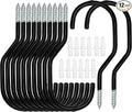 Bike Hooks Heavry Duty 12 Pack, Bicycle Storage Hanger Screw in Ceiling Hooks by Ticway
