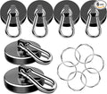 MIKEDE Magnetic Hooks Heavy Duty, 150LB Strong Swivel Neodymium Magnets by MIKEDE