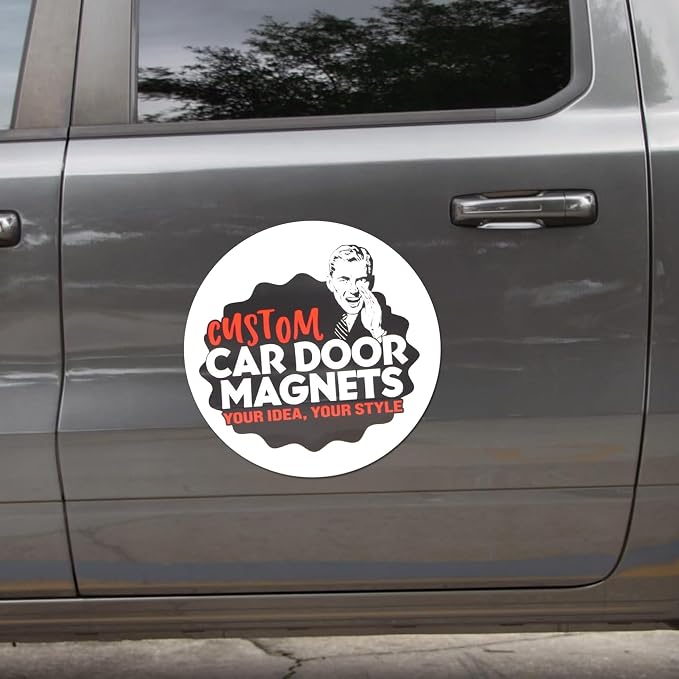 Custom Car Magnet Signs for Businesses 2 pk by Unknown