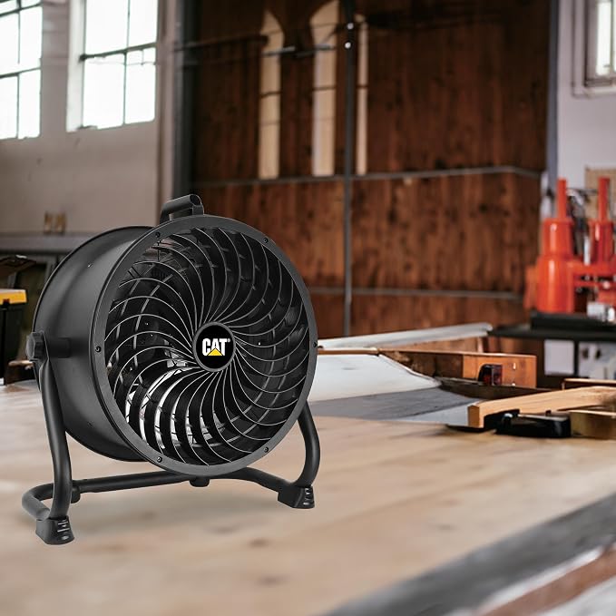 CATERPILLAR 14 inch Heavy Duty Industrial High Velocity Drum Air Circulator - Image 5