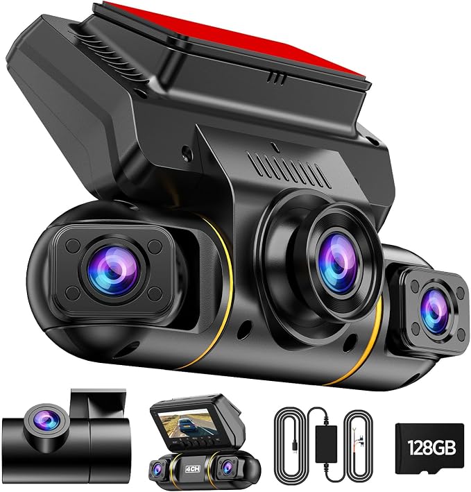 LAMTTO Dash Cam Front and Rear Inside by LAMTTO-Focusonyourdrivingexperience