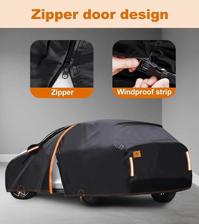 Hatchback Car Cover Waterproof All Weather - Image 6
