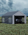 12x20 FT Carport, Heavy-Duty Portable Garage by GarveeLife