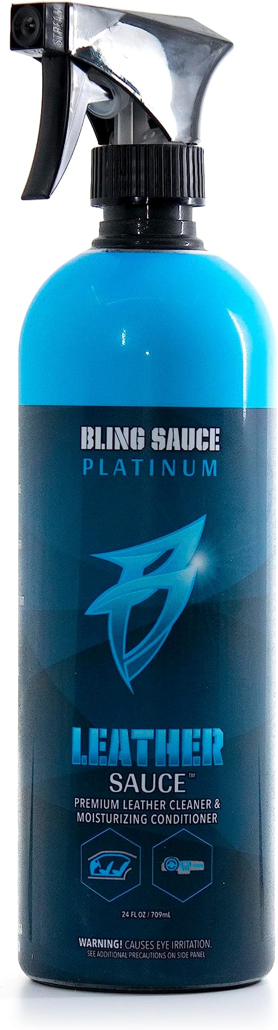 Bling Sauce Platinum: Leather Sauce, 2 in 1 Cleaner and Conditioner by BlingSauce