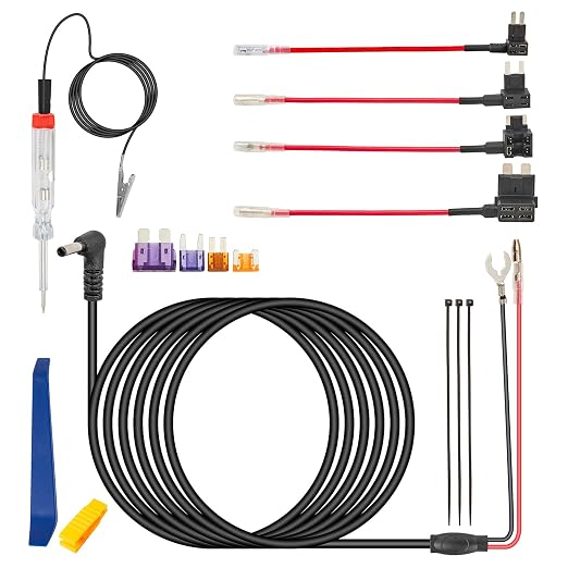 EWAY Radar Detector Hardwire Kit, DC3.5 Direct Wire Wiring Kit by EWAY