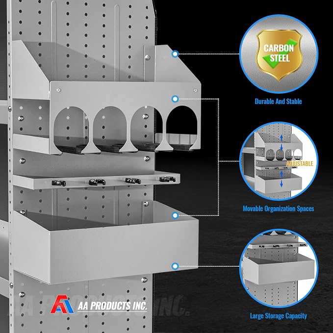 AA Products P-SH-Power Tool Organizer Wall Mount Designed - Image 6