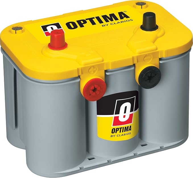 OPTIMA Batteries High Performance D34/78 YellowTop Dual Purpose Sealed AGM Car by Clarios