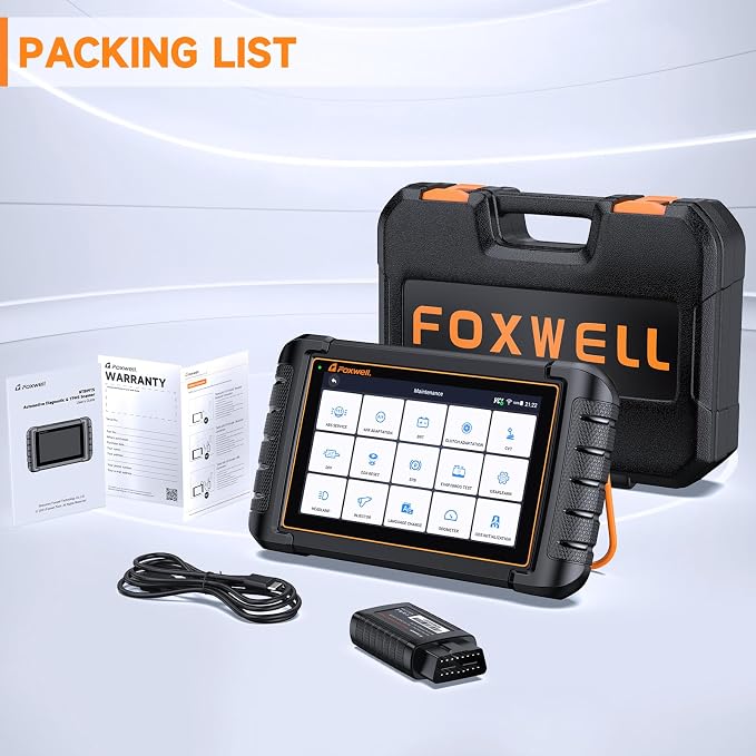 2025 FOXWELL Scanner NT809BT Bidirectional Scan Tool, All System OBD2 Scanner - Image 8