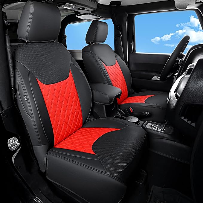 GIANT PANDA Customized Full Set Car Seat Covers by GIANTPANDA