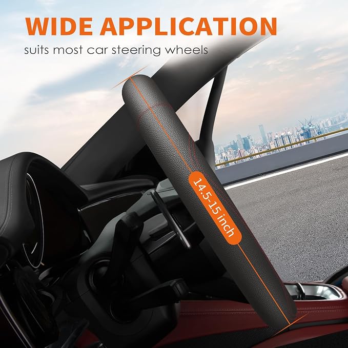 HOTOR Car Steering Wheel Cover - Image 2