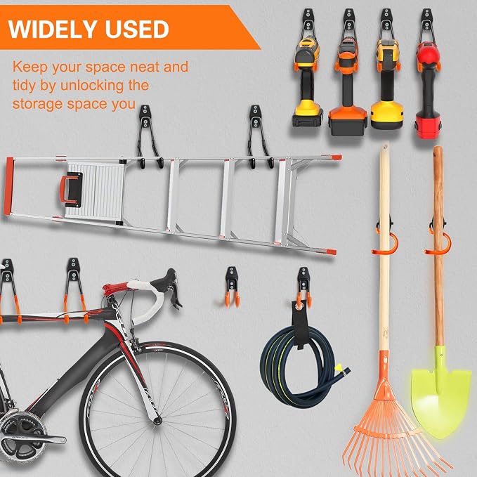 26 Pack Garage Hooks Heavy Duty Utility Steel - Image 4