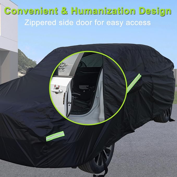 SUV Car Cover for Toyota RAV4, Custom Fit Waterproof All Weather Full Exterior - Image 3